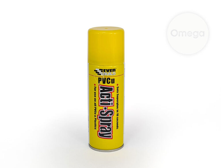 PVCu ActiSpray Super Glue Activator 200ml Fascias, soffits PVC