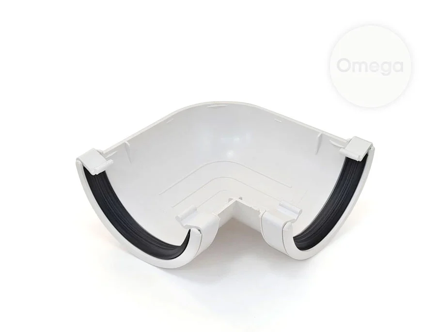Half Round Gutter 90° Bend