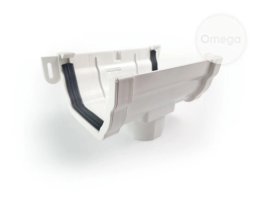 Ogee Running Outlet 125mm