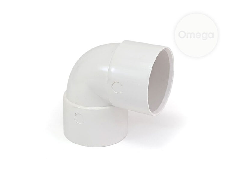 32mm 90° Solvent Knuckle Bend Fascias, soffits PVC wall ceiling