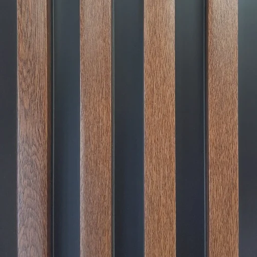 madrid dark oak fluted wall panels