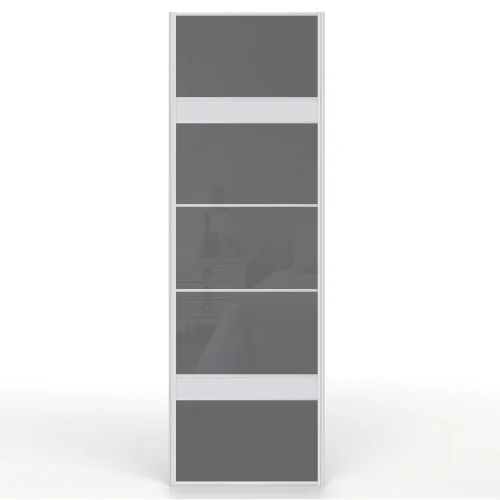 Discounted Flat-Pack Gloss Sliding Wardrobe Door (650x2200mm)